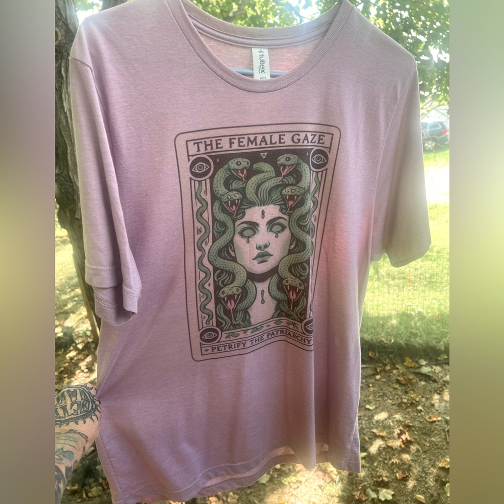Medusa Petrify The Patriarchy Shirt. L